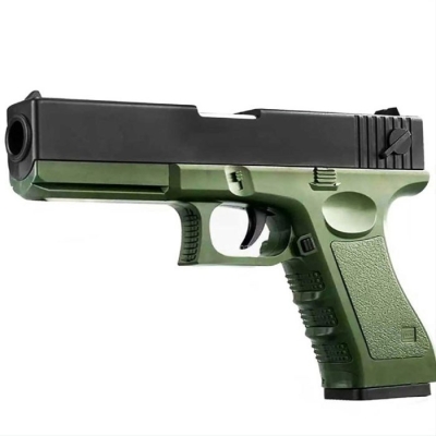 اسباب بازی تفنگ کلت پوکه پران صدا خفه کن دار