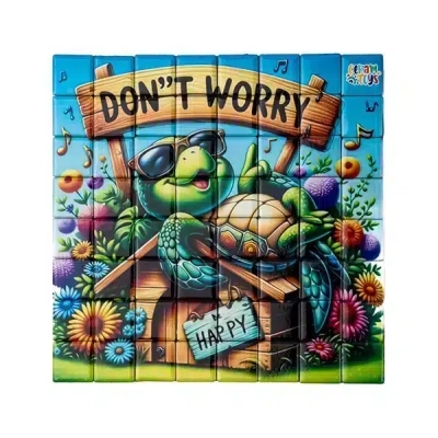 پازل سرامیکی لاک پشت خوشحال در ارزانترین فروشگاه اینترنتی ایران ارزان