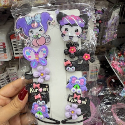 پک گیره مو طرح کرومی