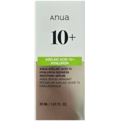 سرم آبرسان پوست آنواAnua بافرمول10% آزلائیک اسیدوهیالورون حجم ۳۰ میلی‌لیتر اورجینال