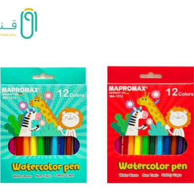 ماژیک ۱۲ رنگ نقاشی مپرومکس ارزانترین فروشگاه اینترنتی