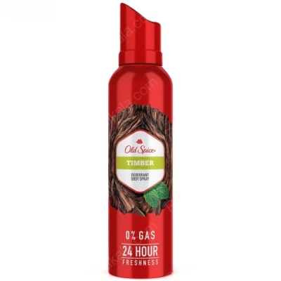 اسپری دئودورانت مردانه الد اسپایس مدل Timber ضد تعریق حجم ۱۴۰ میلی لیتر