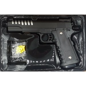 تفنگ کلت فلزی ساچمه ای ایرسافت گان مدل AIR SOFT GUN V303 ا AIR SOFT GUN V303 در ارزانترین فروشگاه اینترنتی ایران ارزان