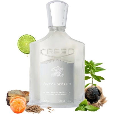 پرفیوم کرید رویال واتر حجم 100 میلی لیتر - تستر اورجینال ارزانترین فروشگاه اینترنتی