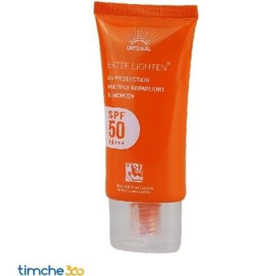 کرم ضد آفتاب تیوپی بی رنگ استی لایتن SPF-50 حجم ۵۰ میلی لیتر ارزانترین فروشگاه اینترنتی
